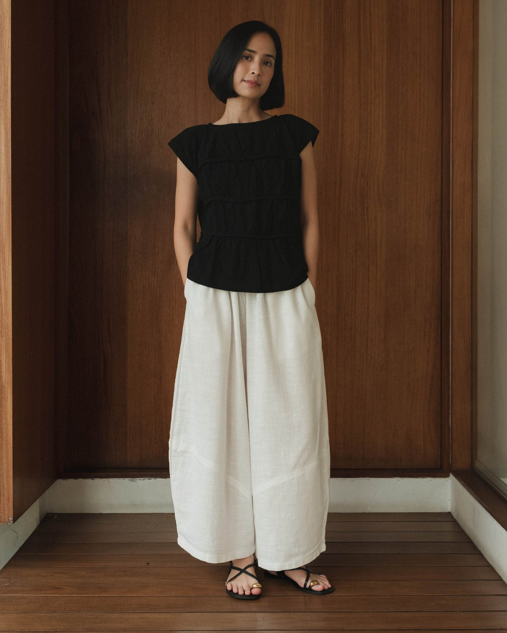 Sora Pants in White