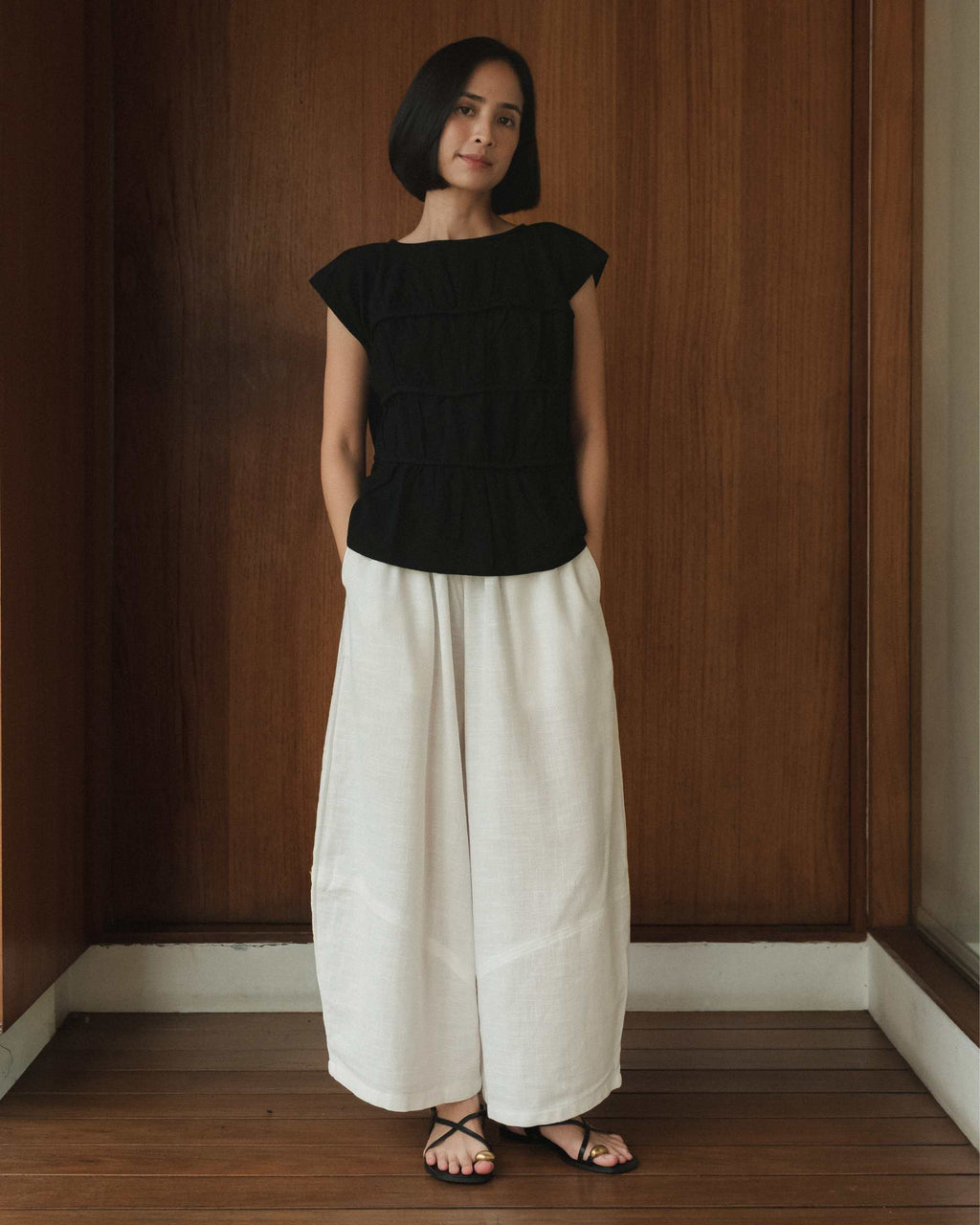 Luna Blouse in Black