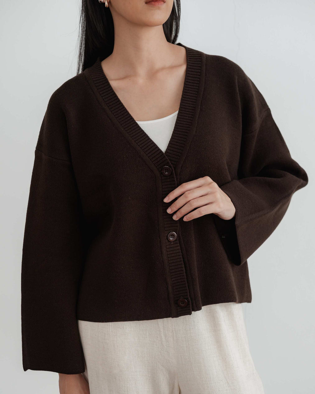 Rue Cardigan in Espresso