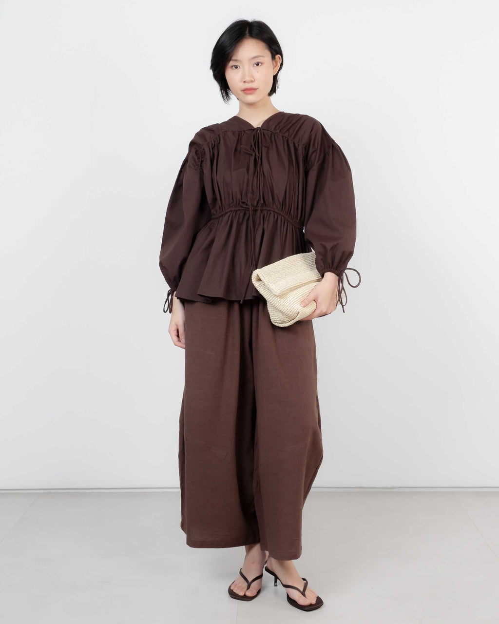 Shea Top In Brown