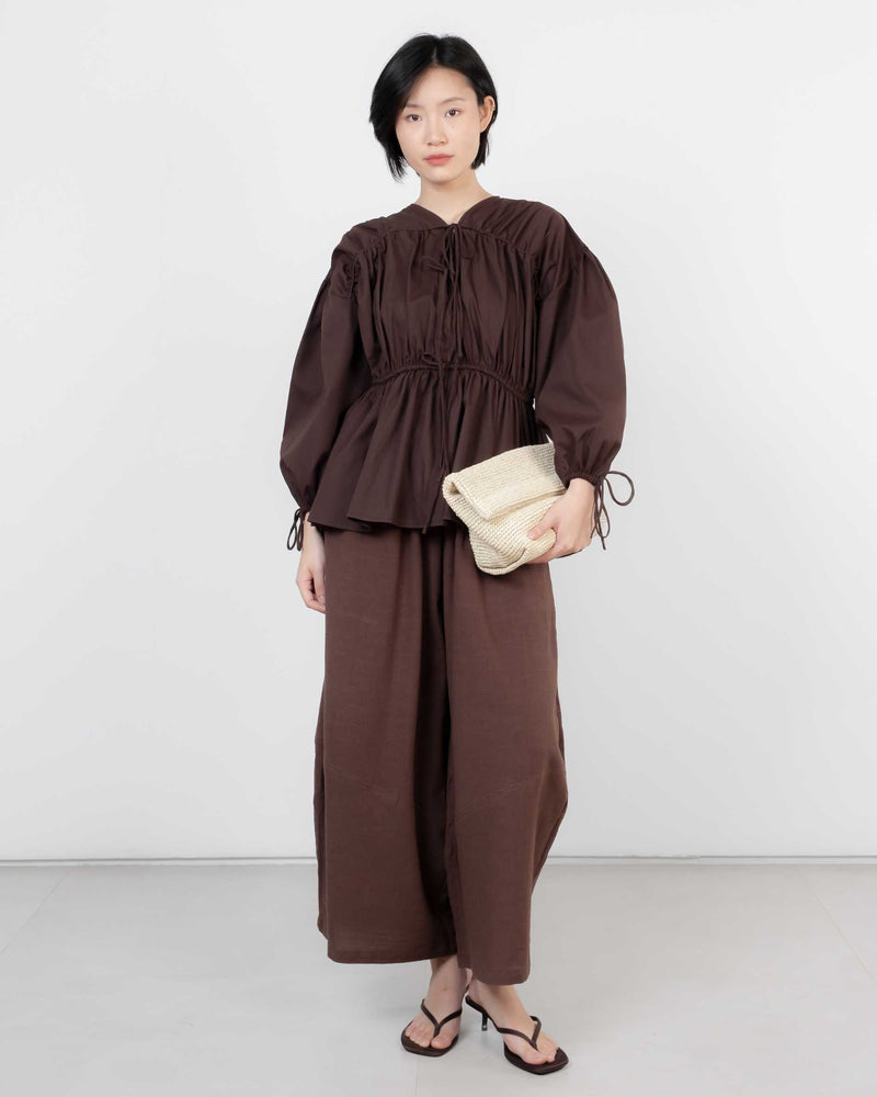 Shea Top In Brown