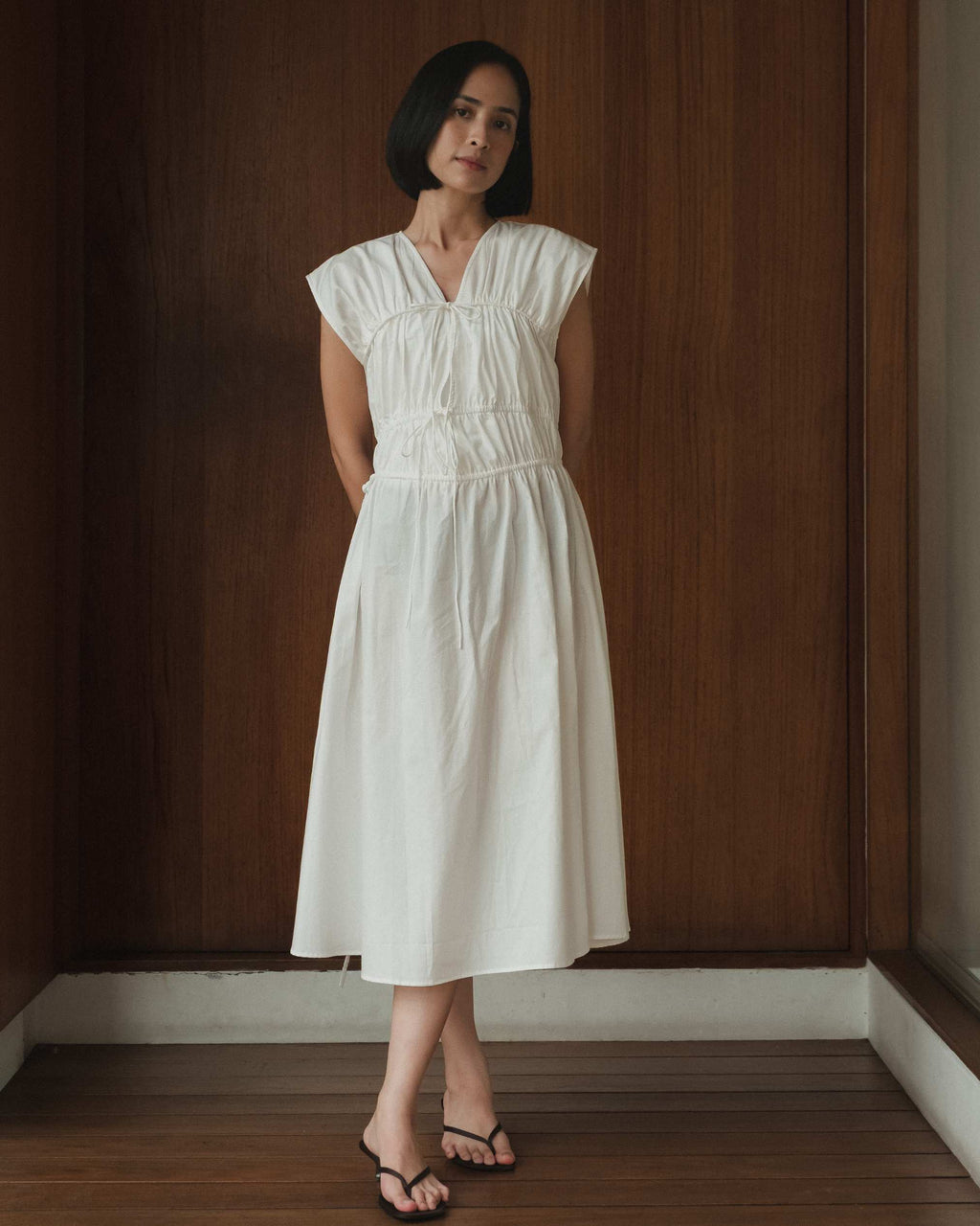Lana Dress In White