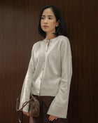 Renee Cardigan in Almond