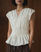 Carra Top In White