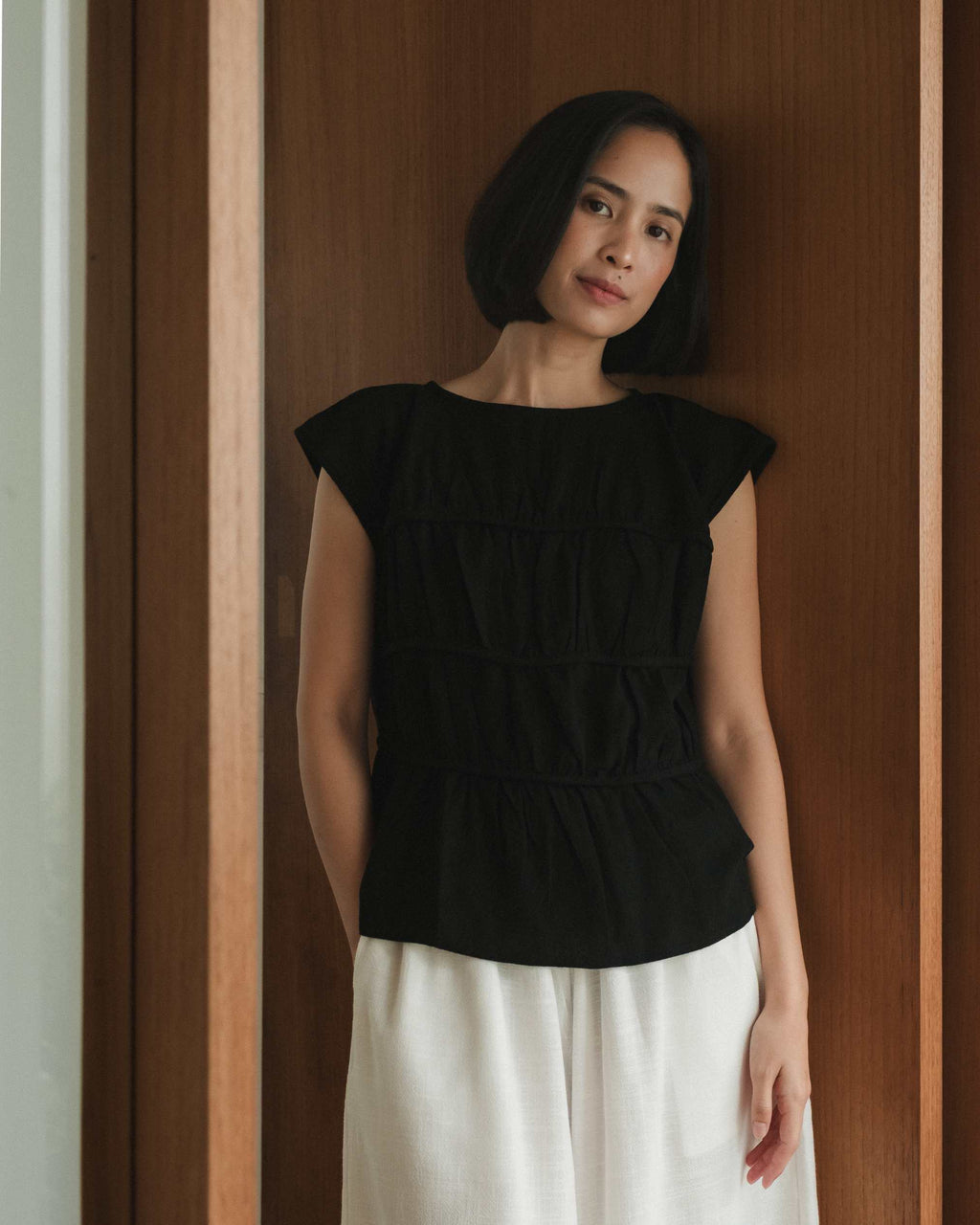 Luna Blouse in Black