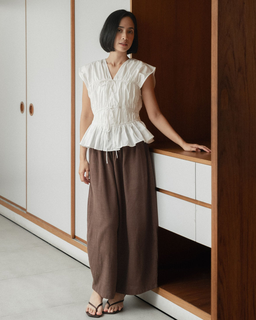 Carra Top In White