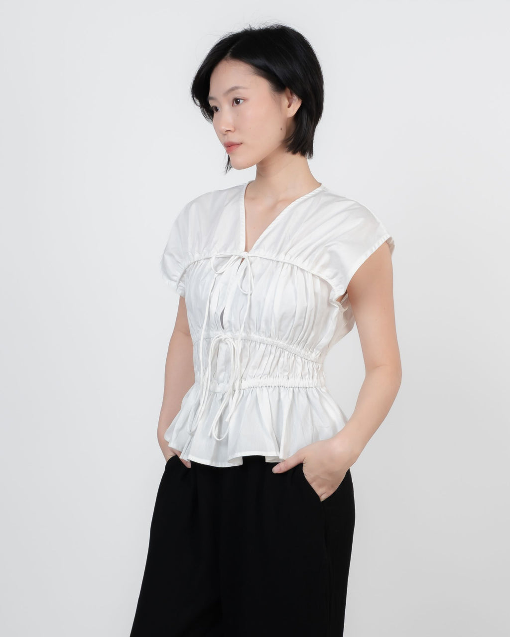 Carra Top In White