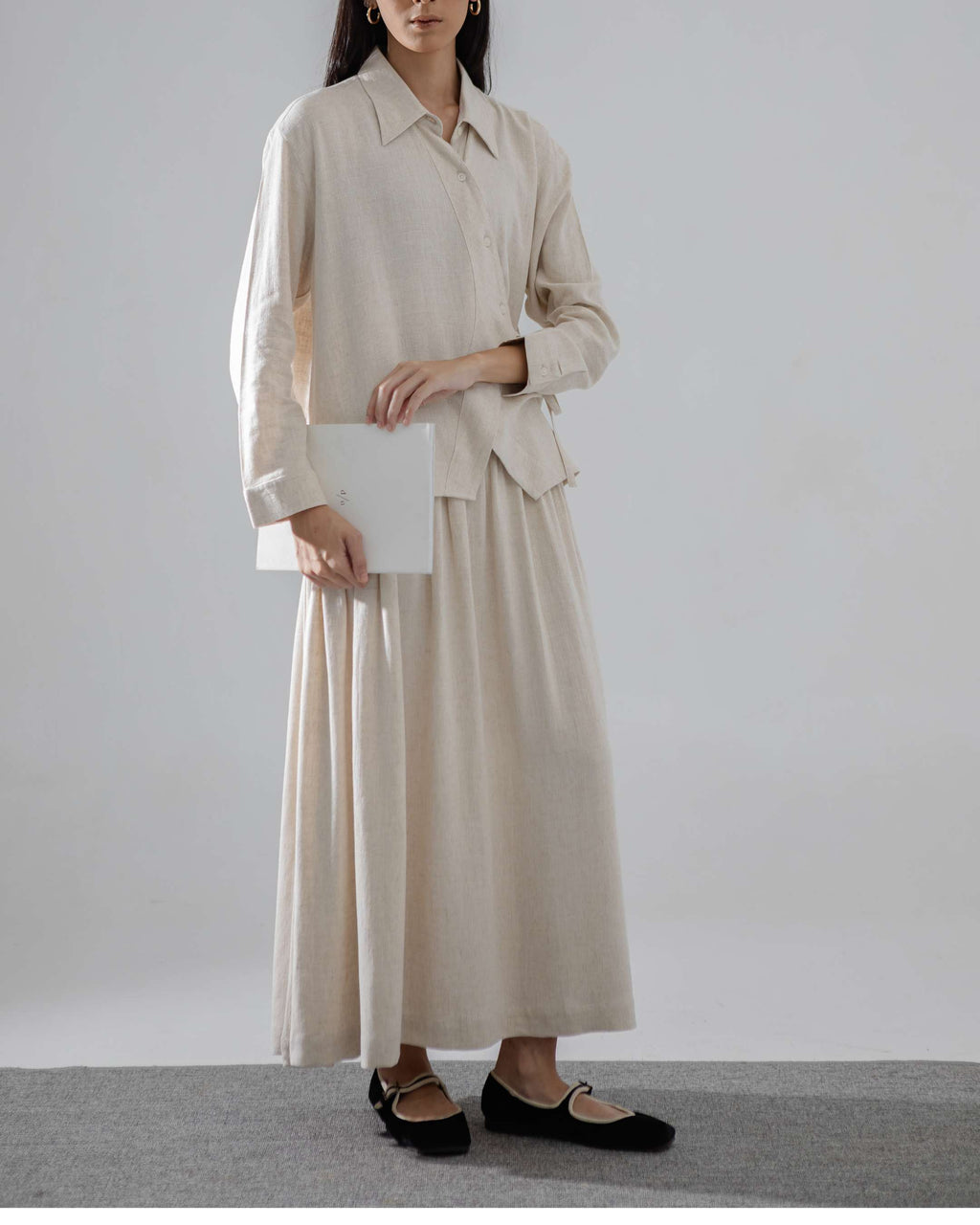 Elara Shirt in Cream