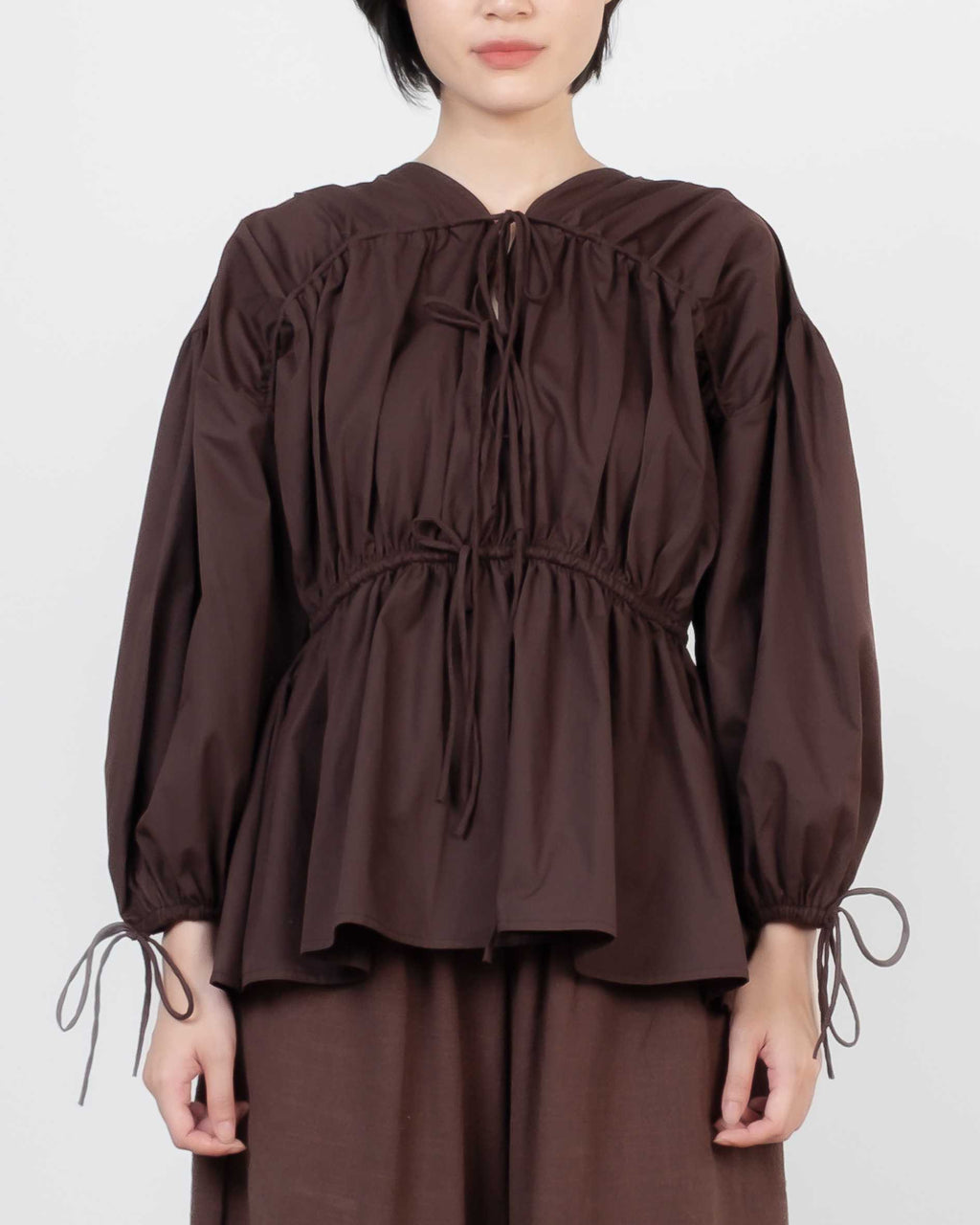 Shea Top In Brown