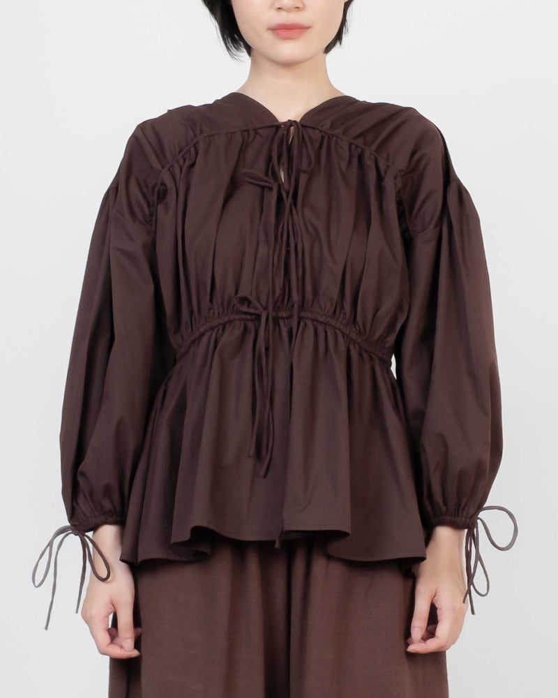 Shea Top In Brown