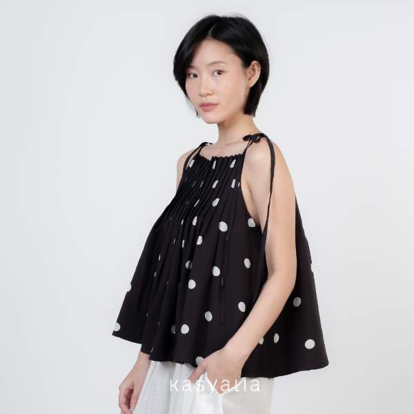 Kasyalia - Lumi Pleated Top