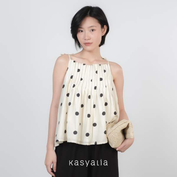 Kasyalia - Lumi Pleated Top